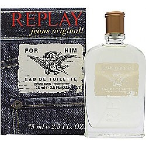 Replay Jeans Original For Him M edt 75ml